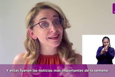 Por primera vez hay un noticiero 100% accesible en México