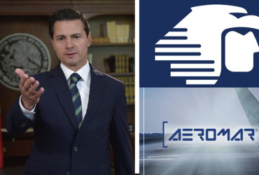 Sobrecargos de Aeroméxico y Aeromar se suman a EPN, contra Trump