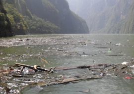 Río Grijalva, el más contaminado de México
