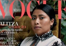 Yalitza Aparicio, actriz de Roma, aparece en portada de Vogue México